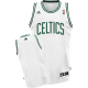 Men's Boston Celtics Revolution 30 Blank White Stitched NBA Jersey