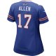 Women's Nike Josh Allen Royal Buffalo Bills Game Jersey