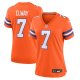 Women's Denver Broncos #7 John Elway Nike Orange Mile High Collection 1977 Throwback Player Jersey