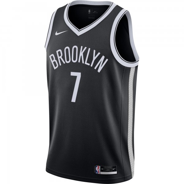 Men's Brooklyn Nets Kevin Durant Nike Black 2020/21 Swingman Jersey - Icon Edition