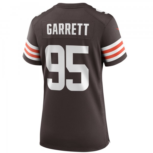 Women's Cleveland Browns Myles Garrett Nike Brown Player Game Jersey