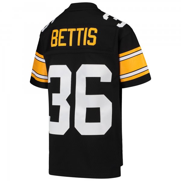 Youth Pittsburgh Steelers Jerome Bettis Mitchell & Ness Black 1996 Legacy Retired Player Jersey