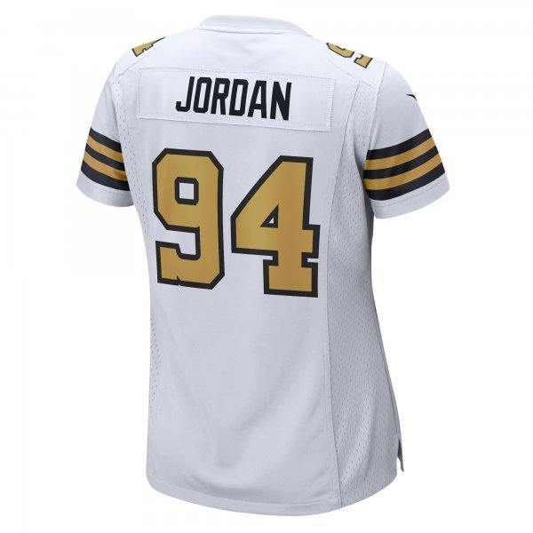 Women's New Orleans Saints Cameron Jordan Nike  White Alternate Game Jersey