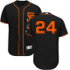 San Francisco Giants #24 Willie Mays Black Flexbase Collection Alternate Stitched MLB Jersey