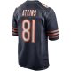 Men's Chicago Bears Doug Atkins Nike Navy Game Retired Player Jersey