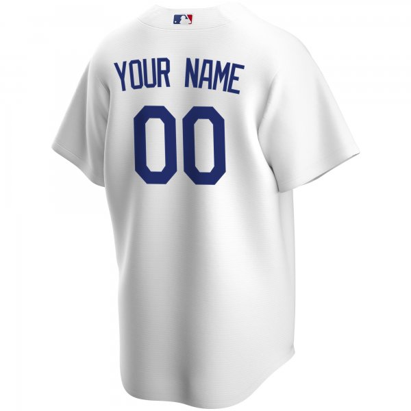 Youth Los Angeles Dodgers Nike White Home Replica Custom Jersey