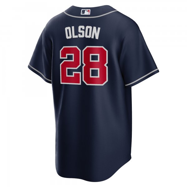 Men's Atlanta Braves Matt Olson Nike Navy Alternate Replica Player Jersey