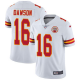 Men's Nike Kansas City Chiefs #16 Len Dawson White Stitched NFL Vapor Untouchable Limited Jersey