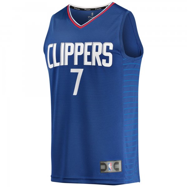 Youth LA Clippers Amir Coffey Fanatics Royal Fast Break Player Jersey - Icon Edition