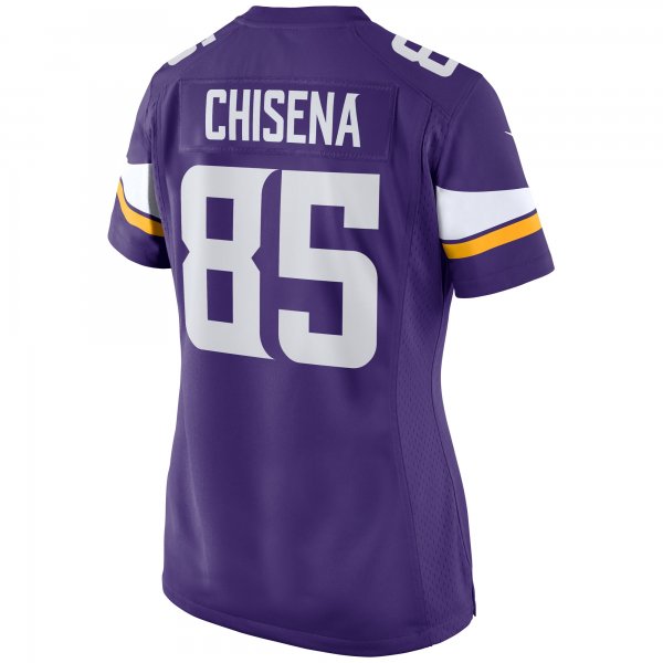 Women's Minnesota Vikings Dan Chisena Nike Purple Game Jersey