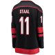 Women's Carolina Hurricanes Jordan Staal Fanatics Black Home Captain Patch Breakaway Player Jersey