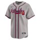 Men's Atlanta Braves Matt Olson Nike Gray Away Limited Player Jersey