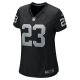 Women's Las Vegas Raiders David Long Jr. Nike  Black Team Game Jersey