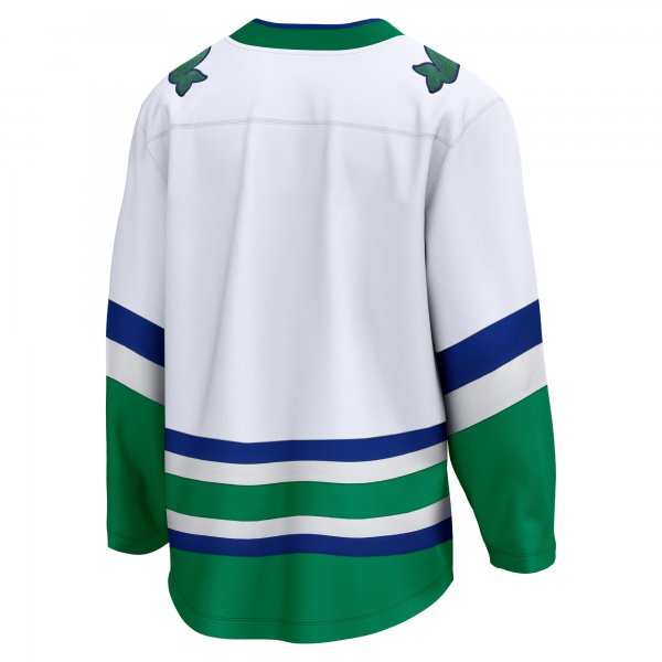 Men's Carolina Hurricanes  Fanatics White Whalers Premier Breakaway Jersey