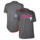 Men's  Philadelphia Phillies Stitches Charcoal Team V-Neck Jersey