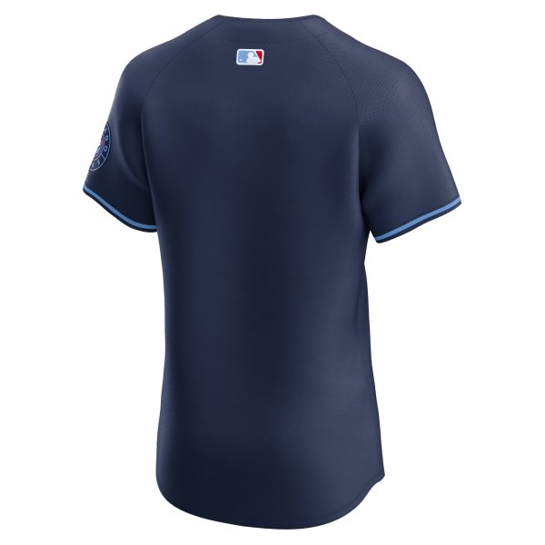 Men's Chicago Cubs  Nike Navy City Connect Elite Jersey