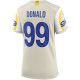 Women's Los Angeles Rams Aaron Donald Nike Cream Player Jersey