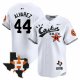 Men's Houston Astros #44 Yordan Alvarez Cactus Jack Stitched Limited Cool Base White Jersey