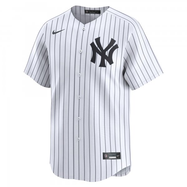 Men's New York Yankees Nike White Home Limited Custom Jersey