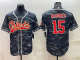 Men's New Kansas City Chiefs #15 Patrick Mahomes Camouflage Stitched Baseball Cool Base Jersey