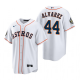 Men's Houston Astros Yordan Alvarez White 2022 World Series Cool Base Jersey