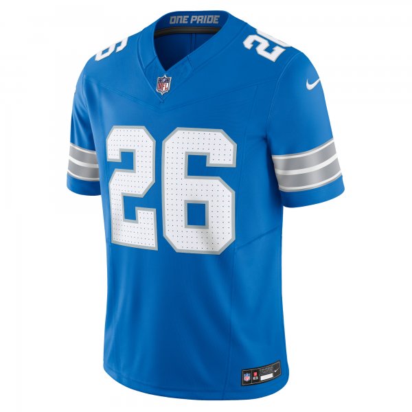 Men's Detroit Lions Jahmyr Gibbs Nike Blue Vapor F.U.S.E. Limited Jersey