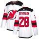 Adidas New Jersey Devils #28 Damon Severson White Road Stitched NHL Jersey