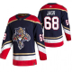 Men's Florida Panthers Jaromir Jagr 2021 Reverse Retro Navy Jersey