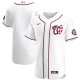 Men's Nike Washington Nationals Blank White Alternate 2020 MLB Jersey