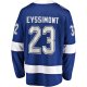 Men's Tampa Bay Lightning Michael Eyssimont Fanatics Blue Home Premier Breakaway Player Jersey