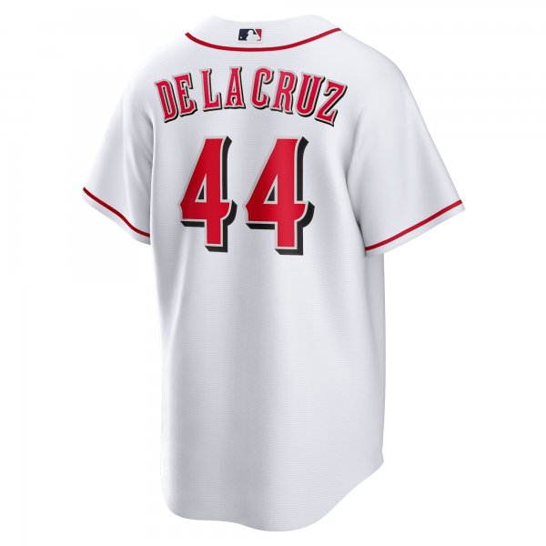 Men's Cincinnati Reds Elly De La Cruz Nike White Home Replica Jersey