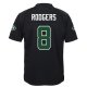 Youth New York Jets Aaron Rodgers Nike Black Game Fashion Jersey