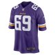 Men's Minnesota Vikings Dan Feeney Nike  Purple Team Game Jersey