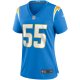 Women's Los Angeles Chargers Junior Seau Nike Powder Blue Game Retired Player Jersey