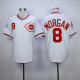 Cincinnati Reds #8 Joe Morgan White 1990 Turn Back The Clock Stitched MLB Jersey