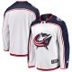 Men's Columbus Blue Jackets Fanatics White Breakaway Away Jersey