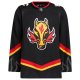 Men's Calgary Flames adidas Black Alternate Primegreen Jersey