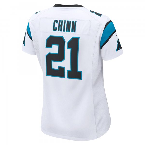 Women's Carolina Panthers Jeremy Chinn Nike White Game Jersey