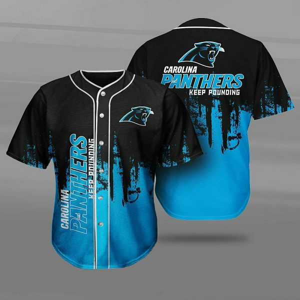 Carolina Panthers NFL Stitched Fashion Baseball Legend Jersey