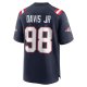 Men's New England Patriots Carl Davis Jr. Nike Navy Game Player Jersey