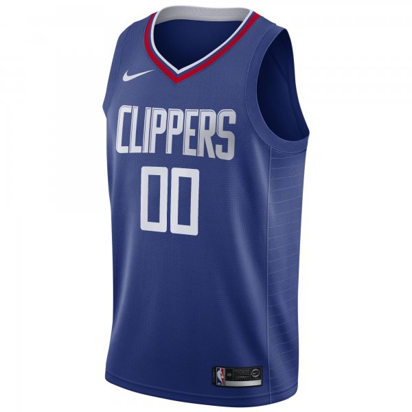 Men's LA Clippers Nike Royal 2020/21 Swingman Custom Jersey - Icon Edition