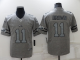 Men's Philadelphia Eagles #11 A.J. Brown 2020 Gray Gridiron Vapor Untouchable Stitched NFL Nike Limited Jersey