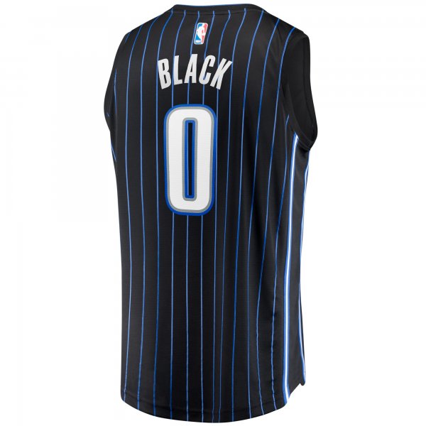 Youth Orlando Magic Anthony Black Fanatics Black Fast Break Replica Jersey - Icon Edition