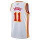 Youth Atlanta Hawks Trae Young Nike White Swingman Jersey - Association Edition