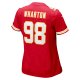 Women's Kansas City Chiefs Tershawn Wharton Nike Red Game Jersey