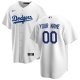 Youth Los Angeles Dodgers Nike White Home Replica Custom Jersey