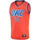 Youth Oklahoma City Thunder Kenrich Williams Fanatics Orange Fast Break Replica Player Jersey - Statement Edition