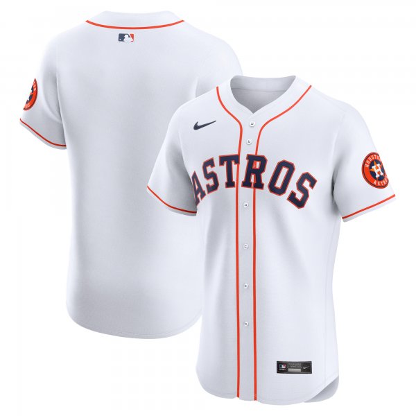 Men's Houston Astros Nike White Home Elite Jersey