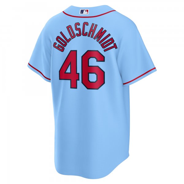 Men's St. Louis Cardinals Paul Goldschmidt Nike Light Blue Alternate Replica Player Name Jersey