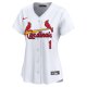 Women's St. Louis Cardinals Nike White #1 Mom Home Limited Jersey